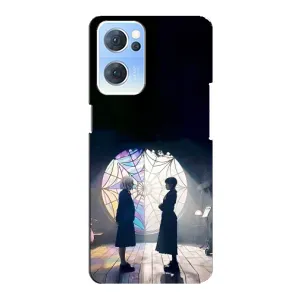 Чохли Венсдей на Oppo Reno7 5G Уенсдей (AlphaPrint) (Венздей та Інід)