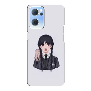 Чохли Венсдей на Oppo Reno7 5G Уенсдей (AlphaPrint) (Венздей і Річ)