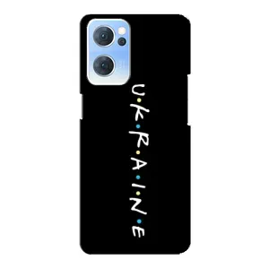 Украинские Чехлы для Oppo Reno7 5G с картинкой УПА (AlphaPrint) (UKRAINE)