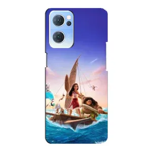 Чохол з мультфільмом Ваяна Oppo Reno7 5G (Команда Ваяна Мауї)