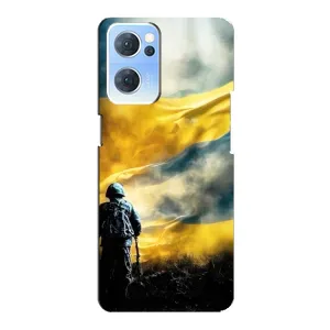 Українські, патріотичні Чохли для OPPO Reno7 5G (Війна)