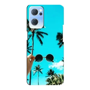 Силіконовий чохол з КАРТИНКАМИ літо для Oppo Reno7 5G (AlphaPrint) (Погляд літо)