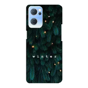 Новорічні, Святкові Чохли для Oppo Reno7 5G - 2024 год (Winter)