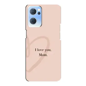 Чехлы для мамы на Oppo Reno7 5G (Сердце маме)