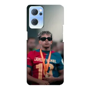 Чохол з футболістом Ламін Ямаль Oppo Reno7 5G (Ямаль Барса)