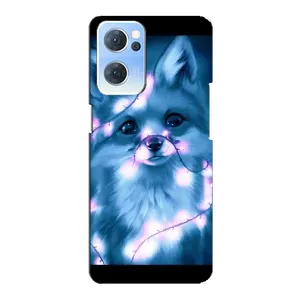 Чохли з картинкою Лисичка для Oppo Reno7 5G (VPrint) (Яскрава лисичка)