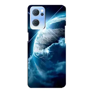 Космические Чехлы для Оппо Рено 7 (5G) (VPrint) (Земля с космоса)