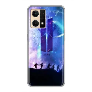 Чохол з принтом «Army BTS» для OPPO Reno7 Pro 5G