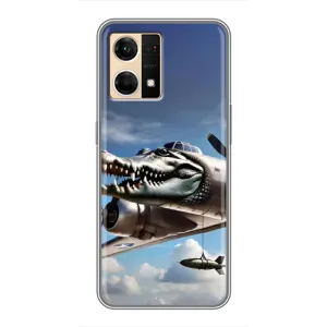 Чехол с принтом «Бомбардиро крокодило» для OPPO Reno7 Pro 5G