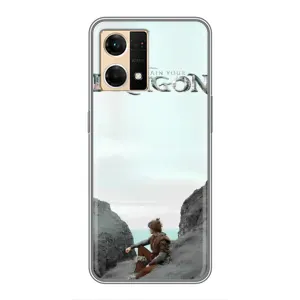 Чохол як приборкати дракона на Oppo Reno7 Pro 5G (Дракон лого)