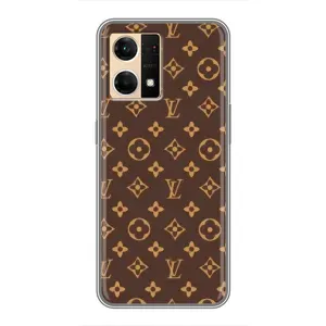 Чохли Луі Вітон для Oppo Reno7 Pro 5G (AlphaPrint - LOUIS VUITTON) (фон LOUIS VUITTON)