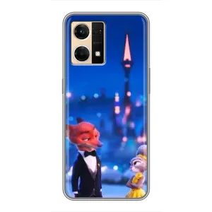 Чохол Зоотрополіс на Oppo Reno7 Pro 5G (Романтичний вечір Зоотрополіс)