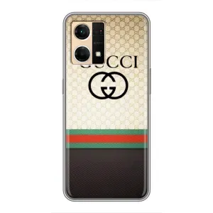 Чехол с принтом «GUCCI стиль» для OPPO Reno7 Pro 5G