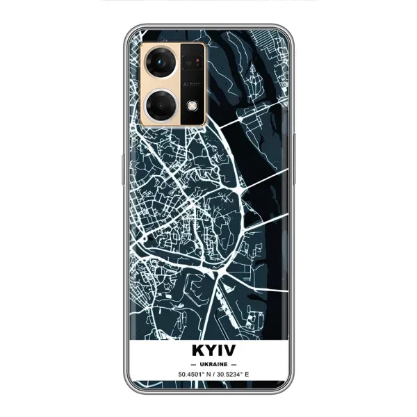 Чехол с принтом «Киев» для OPPO Reno7 Pro 5G Чехол с принтом «Киев» для OPPO Reno7 Pro 5G