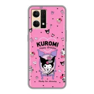 Чехол с принтом «KUROMI» для OPPO Reno7 Pro 5G