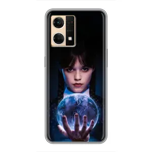 Чохол з дизайном Венздей 2 на Oppo Reno7 Pro 5G (Магічна сфера Венздей)