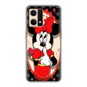 Чехол Disney Mouse Oppo Reno7 Pro 5G (PREMIUMPrint) (Минни Маус ЛВ)