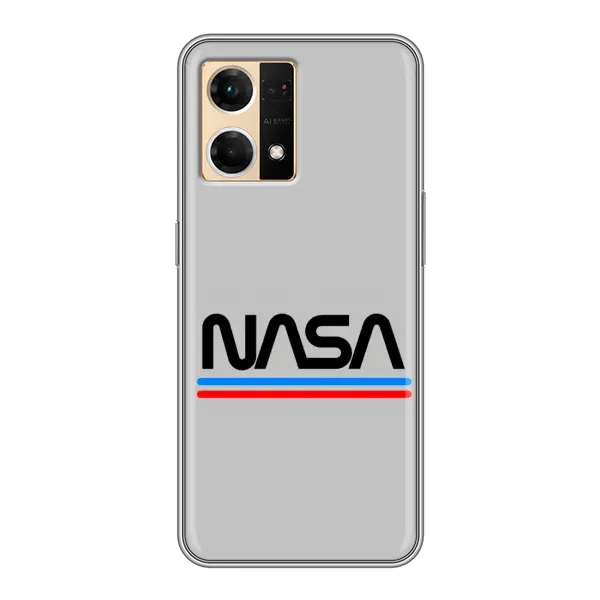 Чехол с принтом «NASA» для OPPO Reno7 Pro 5G