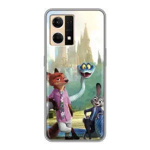 Чохол Зоотрополіс на Oppo Reno7 Pro 5G (Герої мультфільму Зоотрополіс)