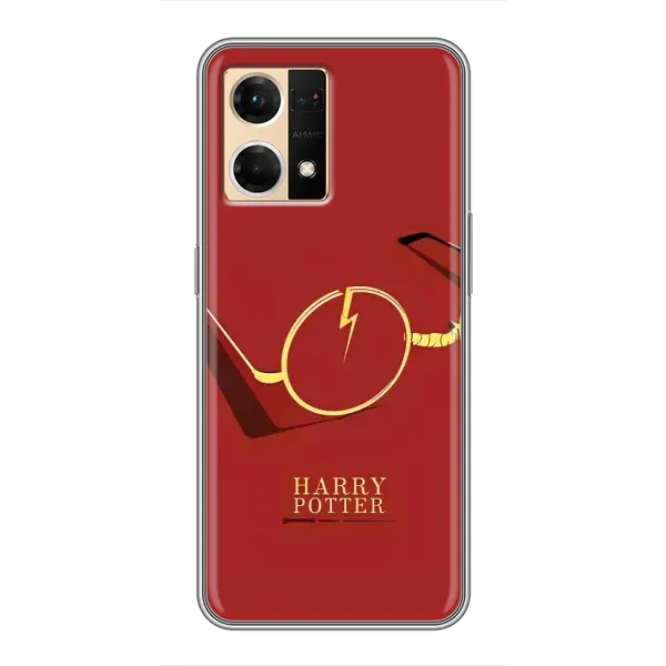 Чехол с принтом «очки Гарри» для OPPO Reno7 Pro 5G