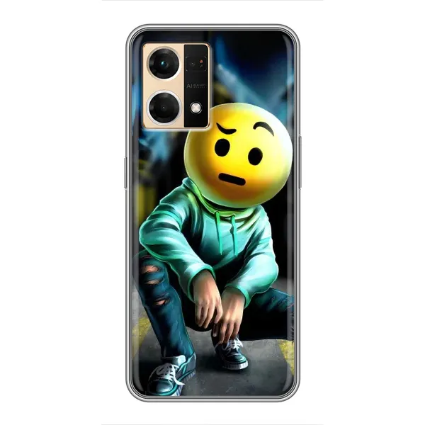 Чехол с принтом «Парень смайл» для OPPO Reno7 Pro 5G Чехол с принтом «Парень смайл» для OPPO Reno7 Pro 5G