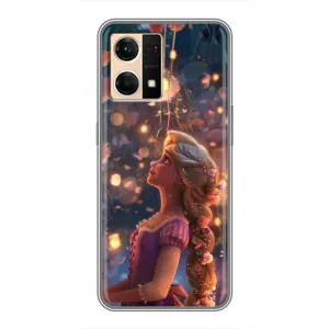 Чохол Рапунцель для Oppo Reno7 Pro 5G (Рапунцель ліхтарики)