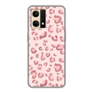 Чехол с принтом «Розовый леопард» для OPPO Reno7 Pro 5G