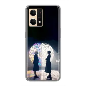 Чохли Венсдей на Oppo Reno7 Pro 5G Уенсдей (AlphaPrint) (Венздей та Інід)
