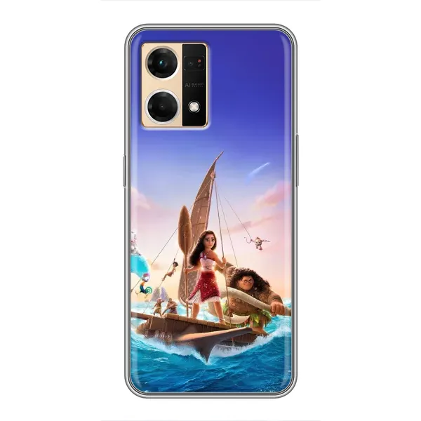 Чохол з принтом «Команда Ваяна Мауї» для OPPO Reno7 Pro 5G