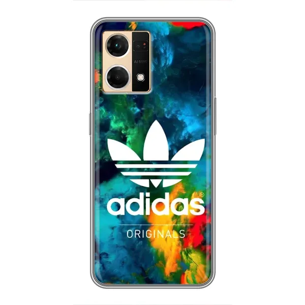Чохол з принтом «Яскравий Адідас» для OPPO Reno7 Pro 5G Чохол з принтом «Яскравий Адідас» для OPPO Reno7 Pro 5G