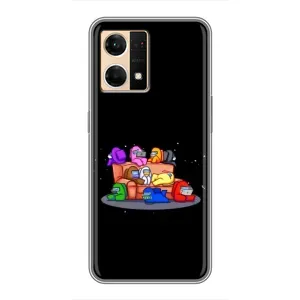 Чехол с принтом «Амонг-ас» для OPPO Reno7 4G