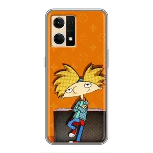 Чохол з принтом «Арнольд» для OPPO Reno7 4G