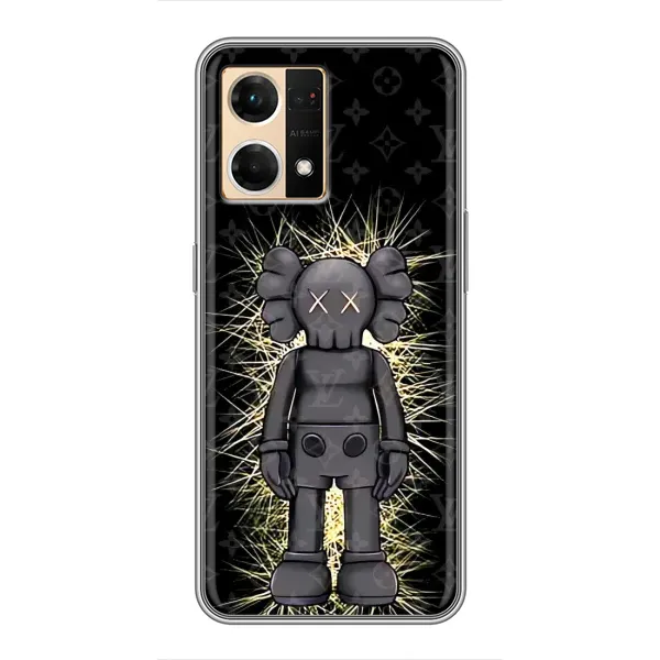 Чохол з принтом «Bearbrick LV» для OPPO Reno7 4G Чохол з принтом «Bearbrick LV» для OPPO Reno7 4G