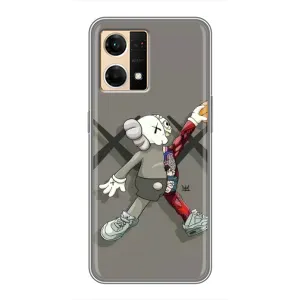 Чохол з принтом «Беарбрік Джордан» для OPPO Reno7 4G