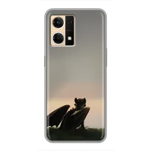 Чехол как приручить дракона на Oppo Reno7 4G (Беззубик)