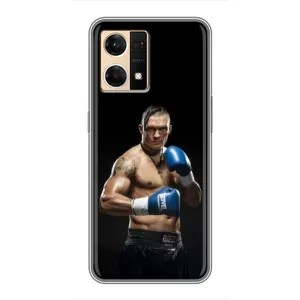 Чохол з принтом «Боксер Усик» для OPPO Reno7 4G