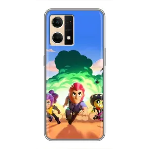 Чохол з принтом «Бравел Старс» для OPPO Reno7 4G
