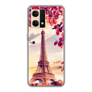 Чохол Ейфелева Вежа Oppo Reno7 4G - (AlphaPrint) (Ейфелева Вежа)