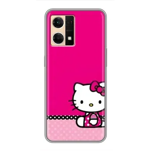 Чехол с принтом «Girl KITTY» для OPPO Reno7 4G