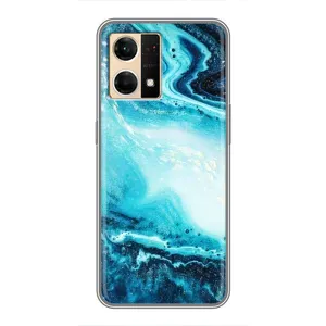 Мраморний чехол на Oppo Reno7 4G (VPrint)