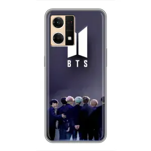 Чохол з принтом «Група BTS» для OPPO Reno7 4G