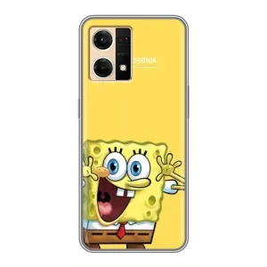 Чохол Губка Боб для OPPO Reno7 4G (Губка Боб)