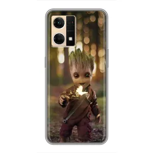 Чехол с принтом «I am Groot» для OPPO Reno7 4G