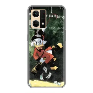 Чехлы для ОППО Рено7 4G - Scrooge MagDag (PREMIUMPrint) (Карточка Скруджа)