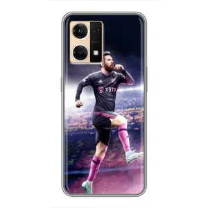 Чохли для OPPO Reno7 4G - Лео Мессі Маямі (Кінг Мессі)