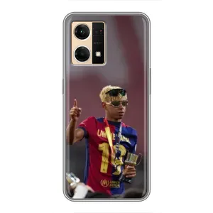 Чохол з футболістом Ламін Ямаль Oppo Reno7 4G (Lamine Yamal)