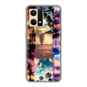 Чехол с принтом «Летний отпуск» для OPPO Reno7 4G