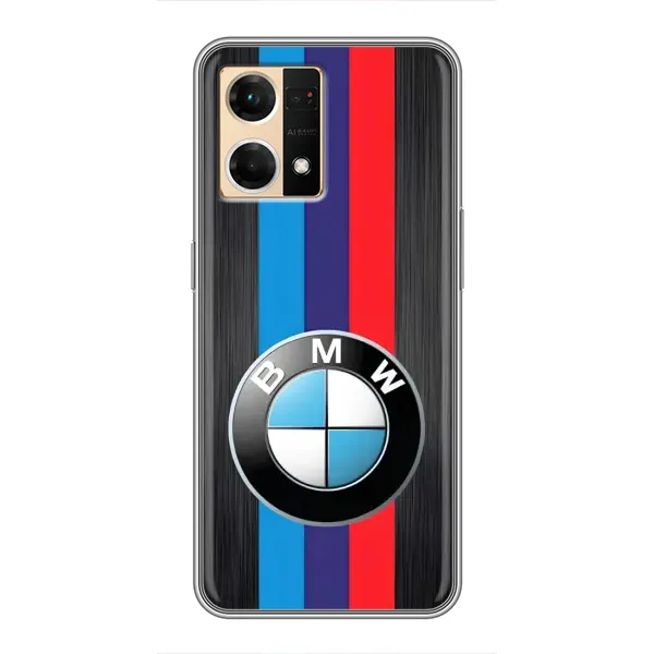 Чехол с принтом «Лого BMW» для OPPO Reno7 4G Чехол с принтом «Лого BMW» для OPPO Reno7 4G