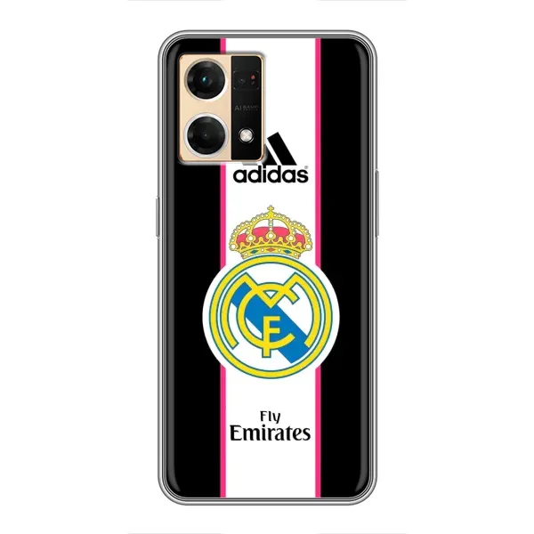 Чохол з принтом «лого Real Madrid» для OPPO Reno7 4G Чохол з принтом «лого Real Madrid» для OPPO Reno7 4G