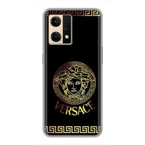 Чохол з принтом «Logo Versace» для OPPO Reno7 4G